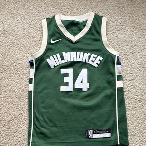 Nike Milwaukee Green Antetokounmpo Basketball Jersey